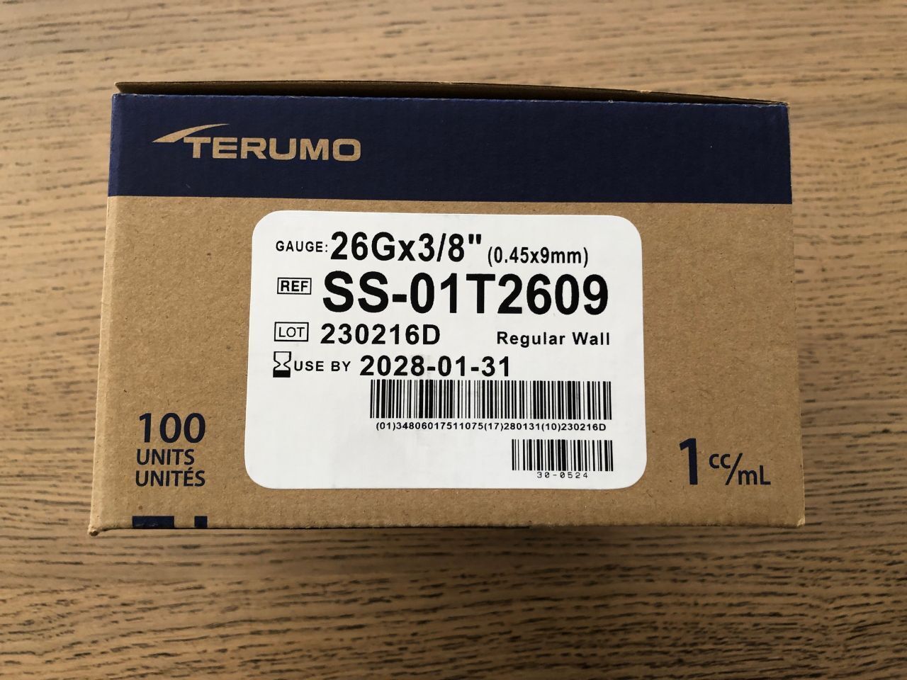 Terumo Medical Corp. # 3SS-01T2609