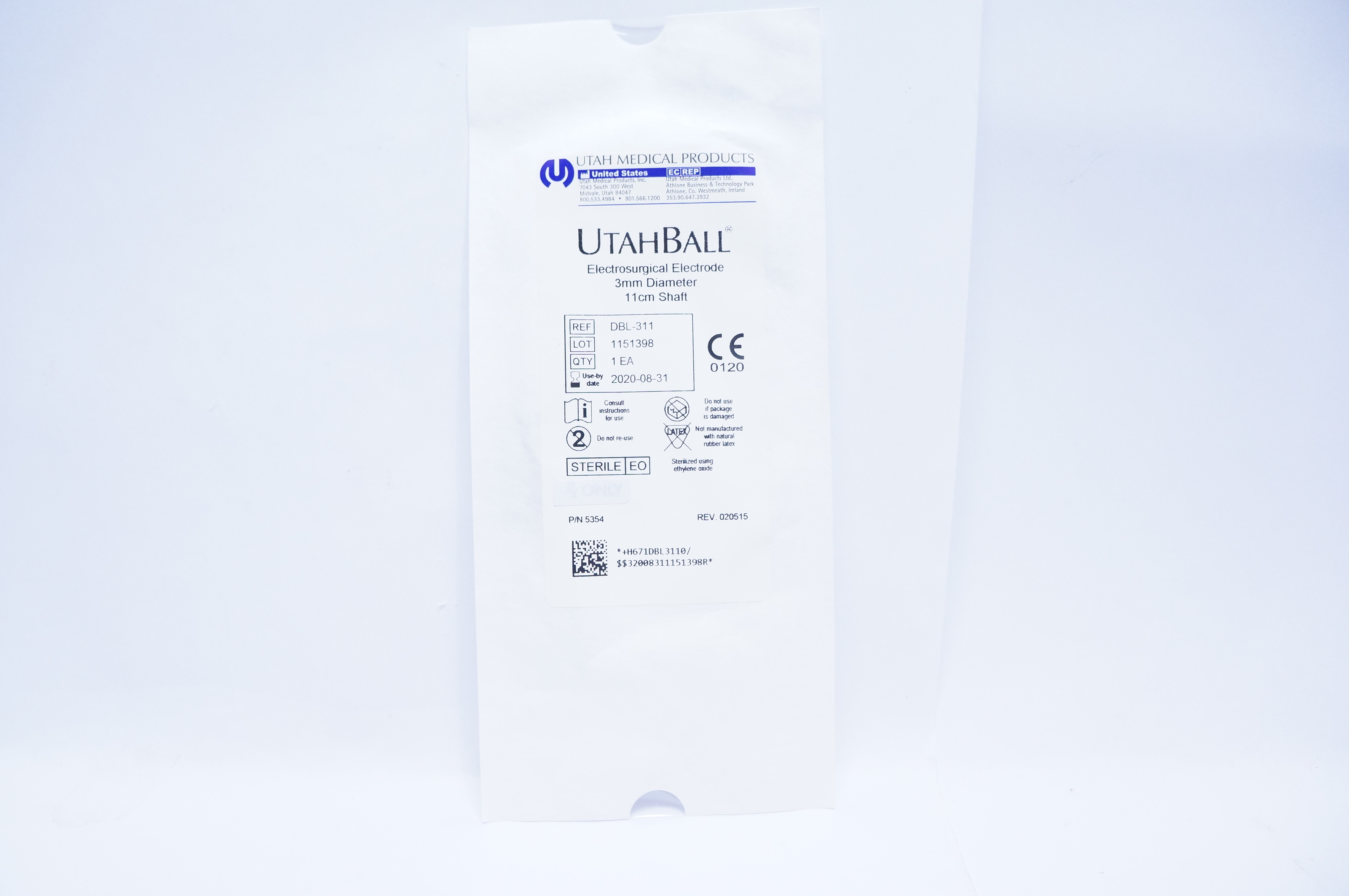 Utah Medical # DBL-311