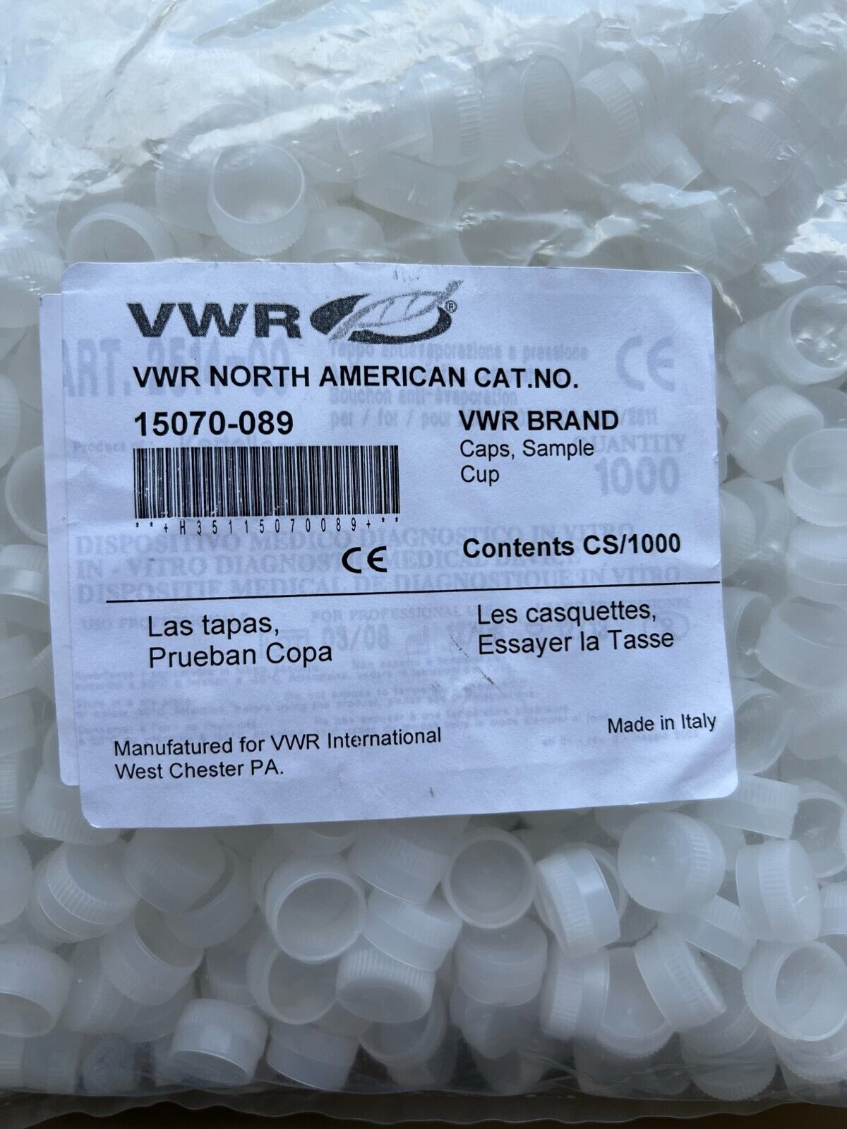 VWR Scientific # 15070-089