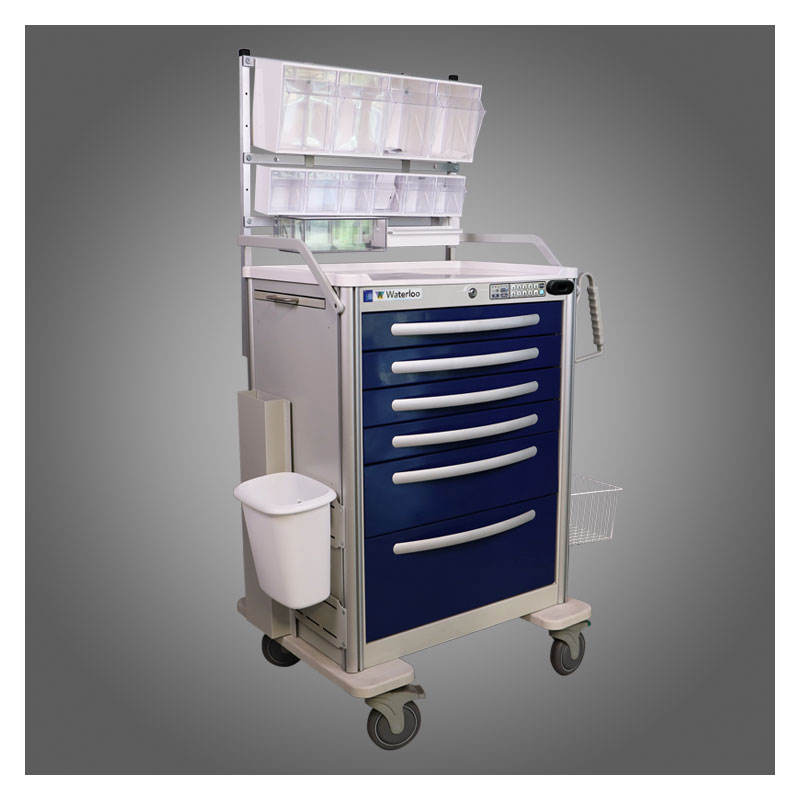 Waterloo Industries ANES-PKGA Accessory Package Anesthesia Uni-Cart ...