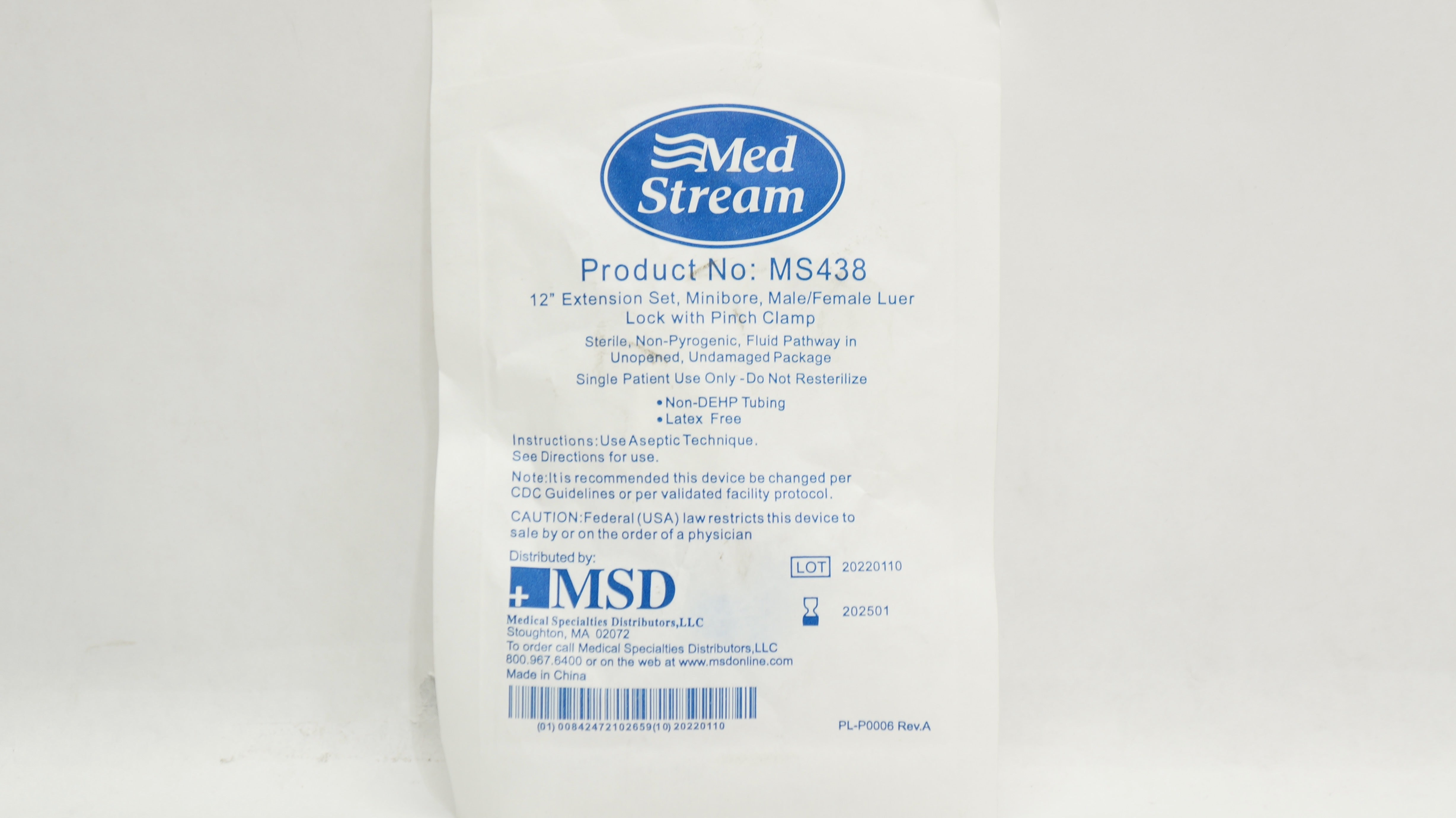 Wren Medical Systems # MS438