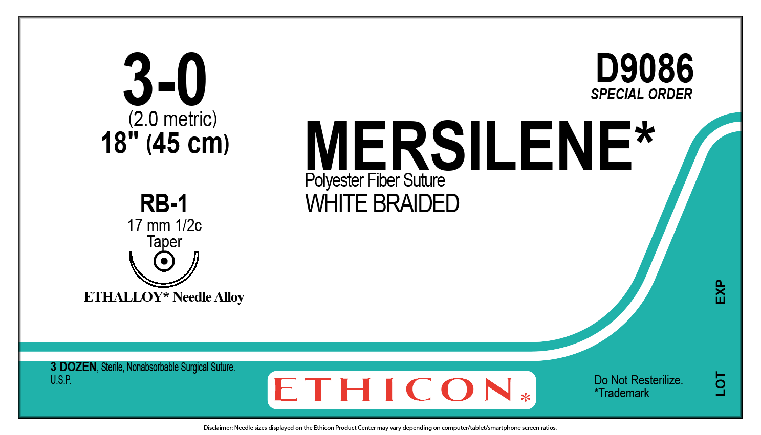 Ethicon # 1762G