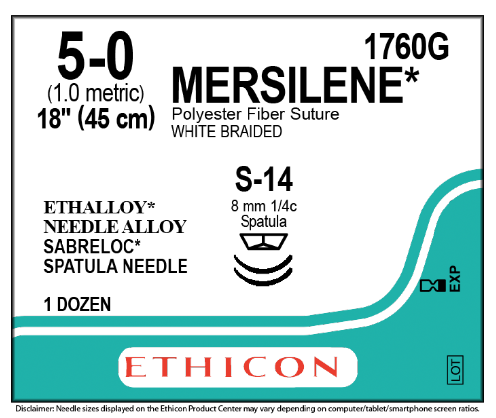 Ethicon # 1760G