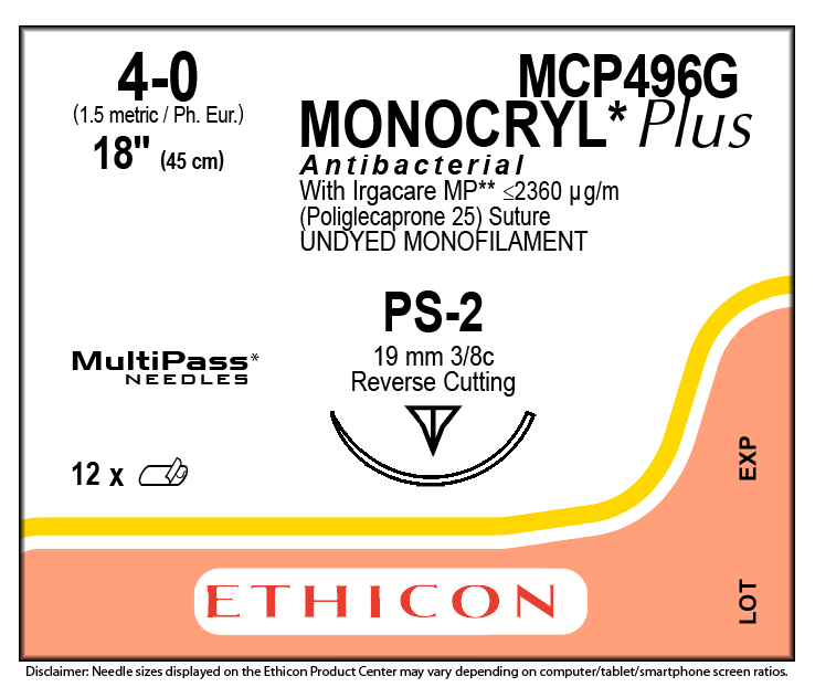 Ethicon # MCP494G