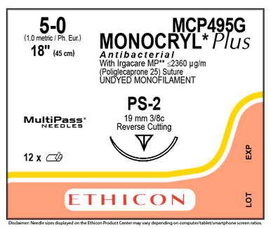 Ethicon # MCP495G