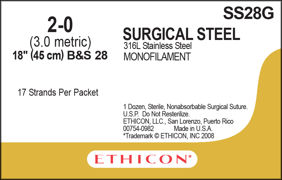Ethicon # SS28G