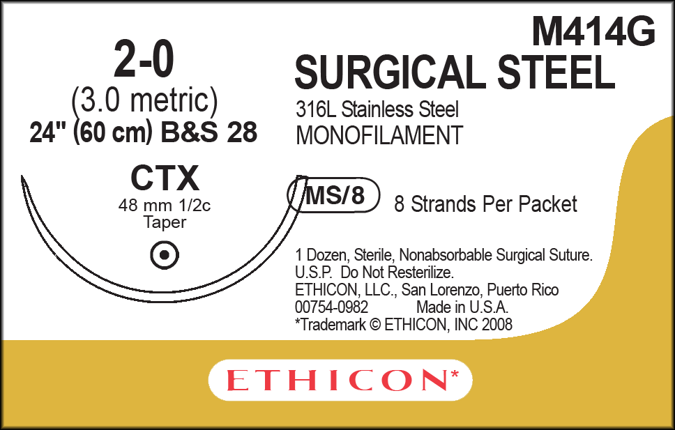 Ethicon # M414G