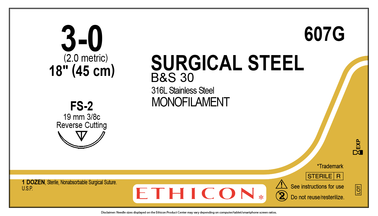Ethicon # 607G