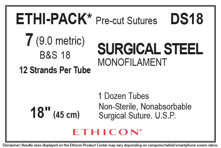 Ethicon # DS18