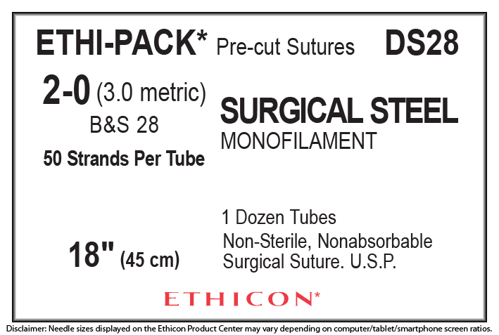 Ethicon # DS28