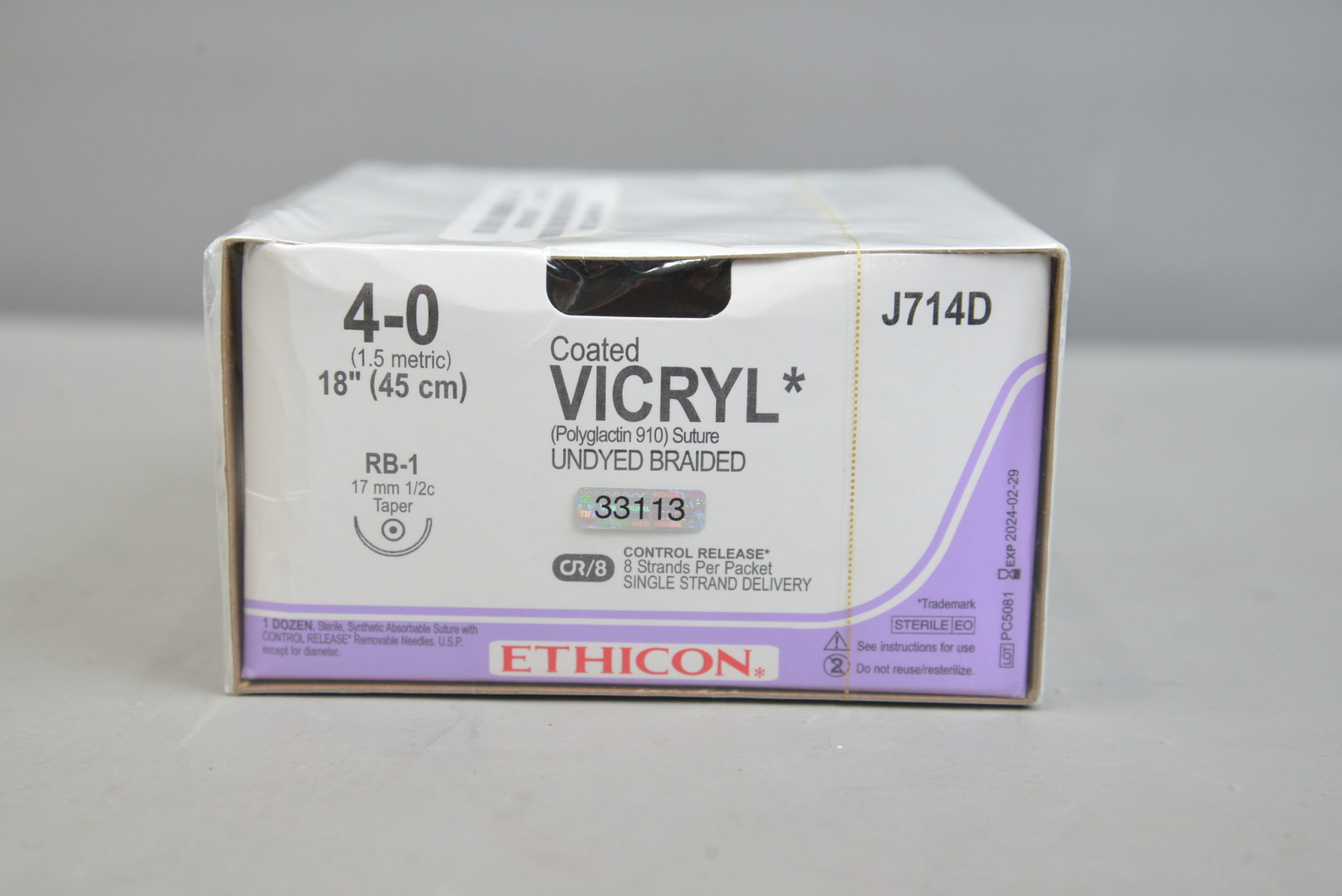 Ethicon # J714D