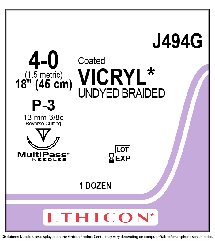 Ethicon # J496H