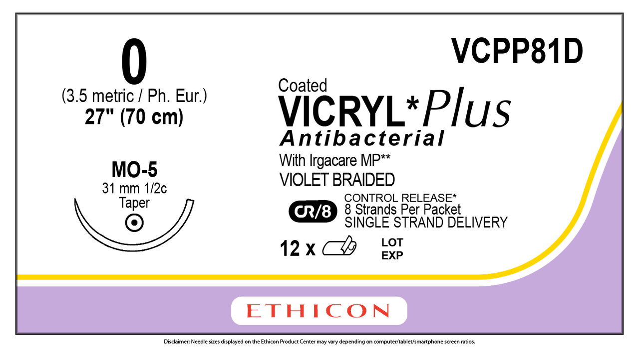 Ethicon # VCPP81D
