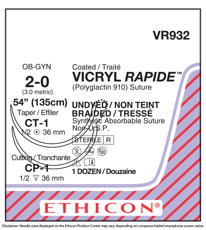 Ethicon # VR932