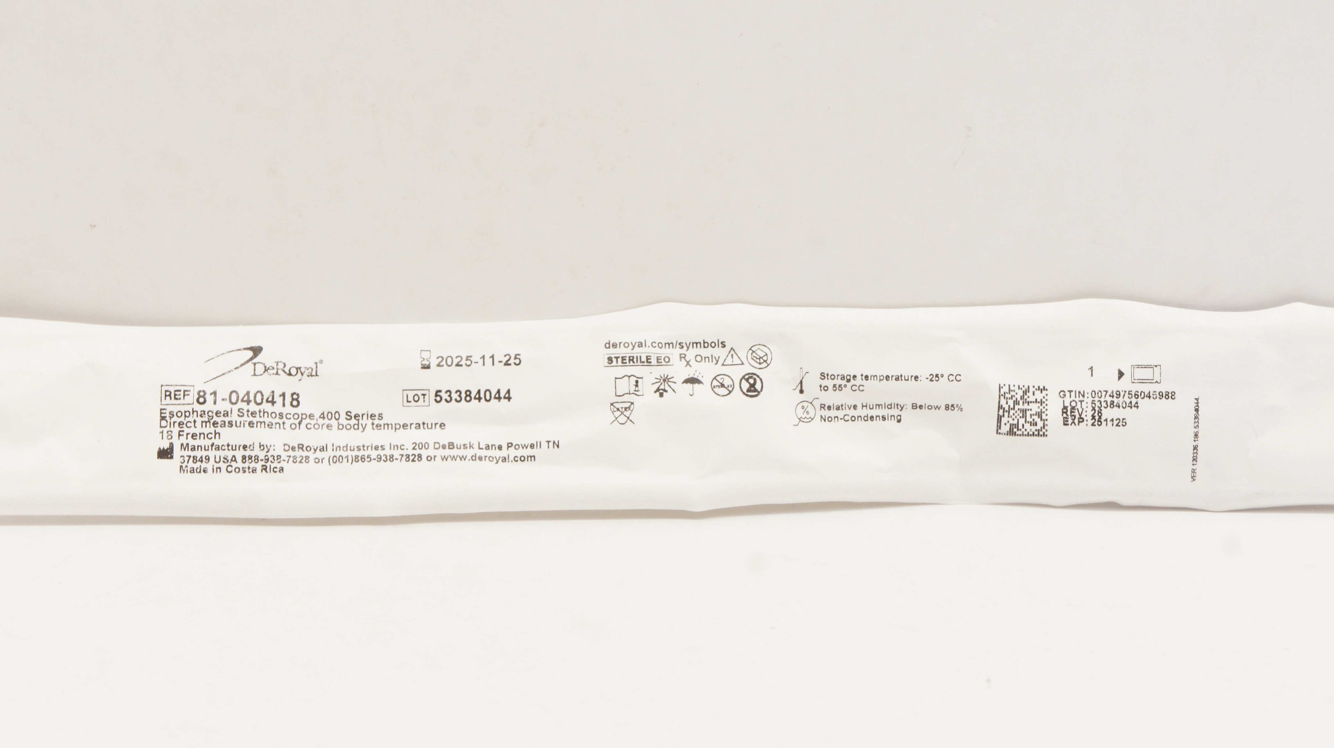 DeRoyal # 81-040718