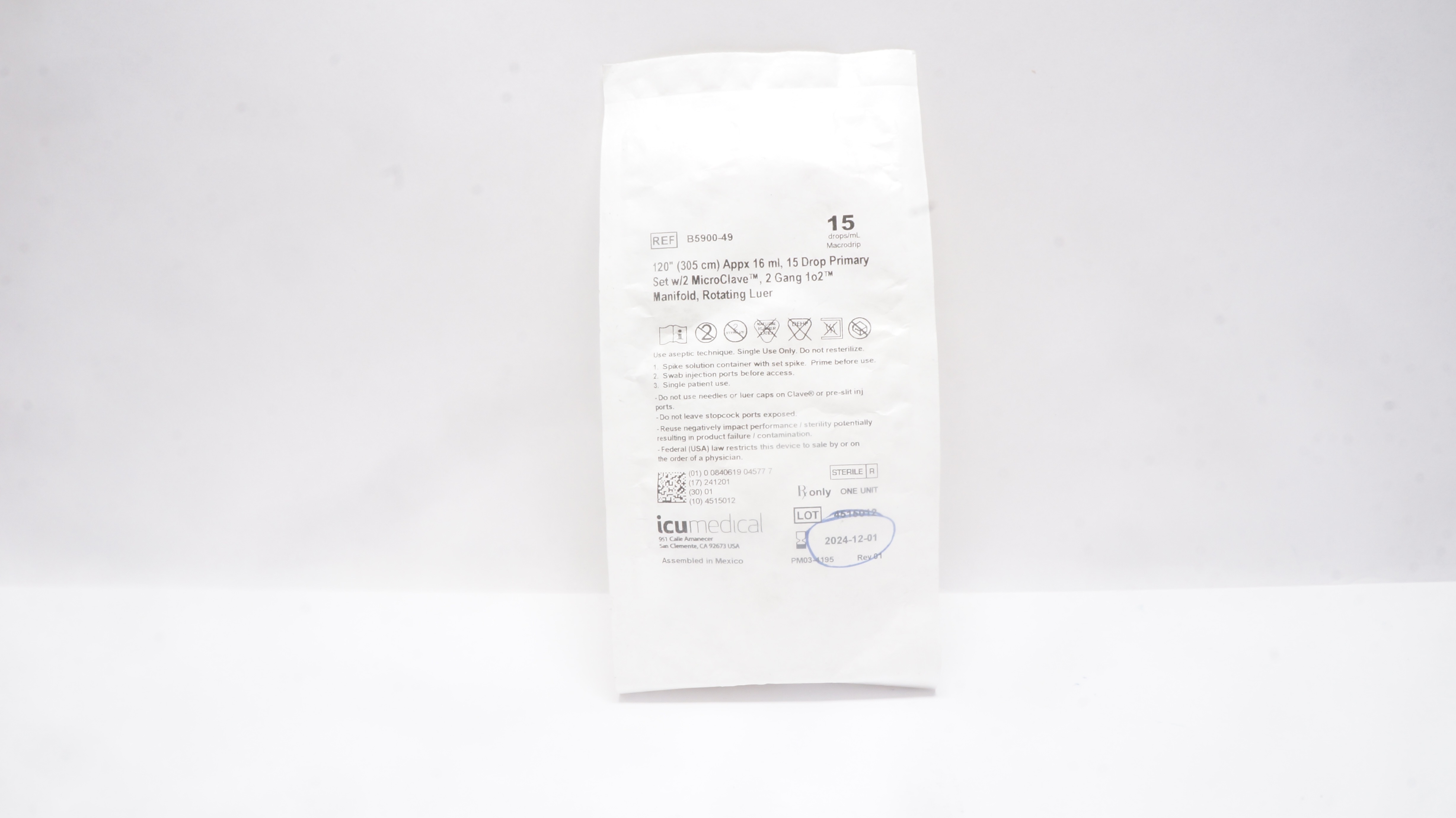 ICU Medical # B5900-49