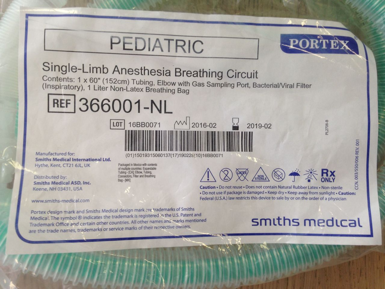 ICU Medical # 366001-NL